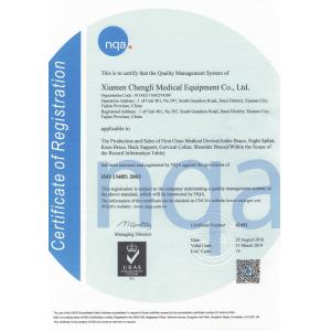 Xiamen Chengli Medical Equipment Co.,Ltd. Сертификации