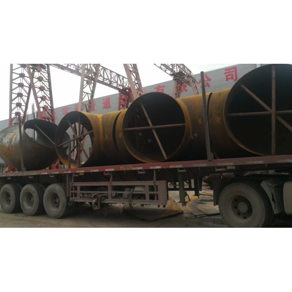 ASME B16.9 LSAW  CS and alloy steel  WELD 100% X-RAY  48inch xs Equal tee