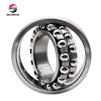 Matériau en acier chrome 1304 Cage en acier double rangée roulement à billes auto-aligné