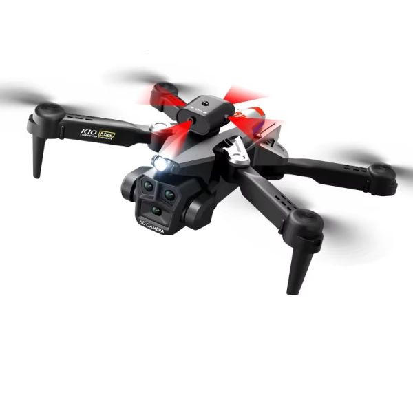 Optical Flow Drone With Triple 4k Camera Wifi Fpv Camera Stabilizer for Beginners Obstacle Avoidance RC Quadcopter 2.4G