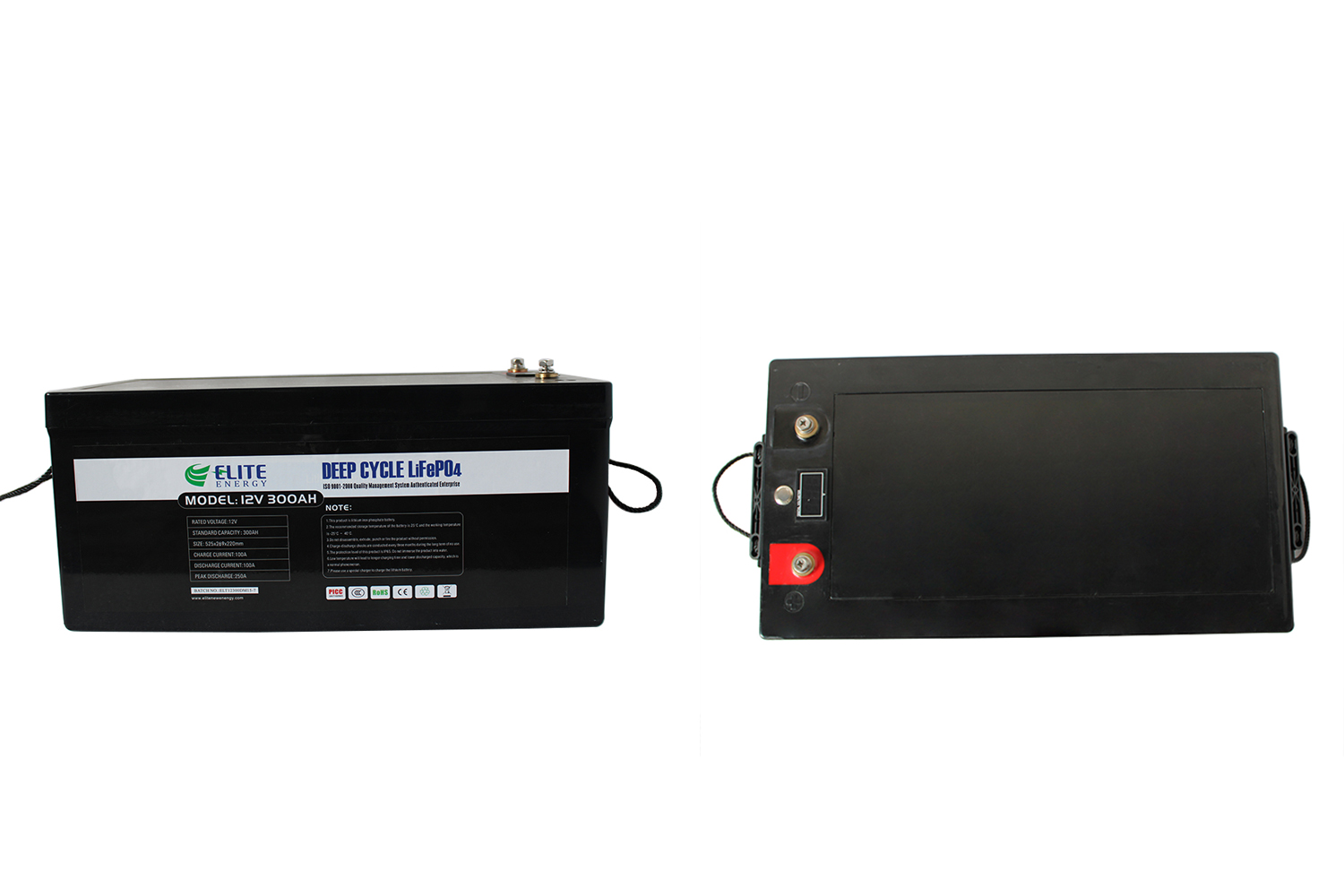 Перезаряжаемые ион лития батареи LiFePO4 12V 300Ah RV LiFePO4