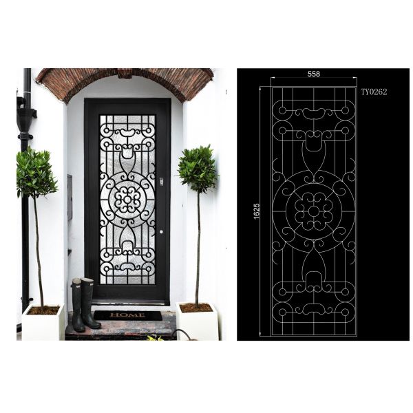 Заполненный агоном размер дюйма 22*64 заморозил внутреннее художественное оформление Дурабле панелей стекла двери