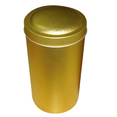 Ouro Tin Wholesale Metal Tea Cans de Matt Laminated Tea Tin Canister