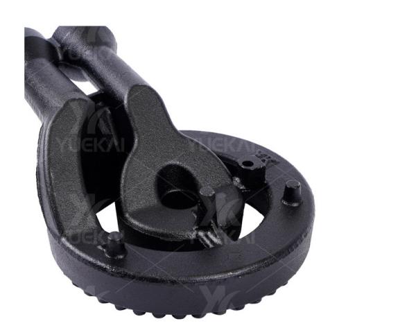 Cast iron 150 # gas stove household honeycomb accessories black universal desktop stove head with flameout protection