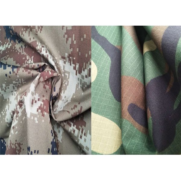 190GSM Saudi Arabia Desert Military Camouflage Fabric 100% Cotton