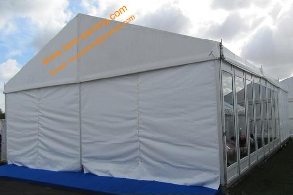 Waterproof  Aluminum  Frame Tent  PVC Cover Customized Sizes Outdoor Marquee Tents