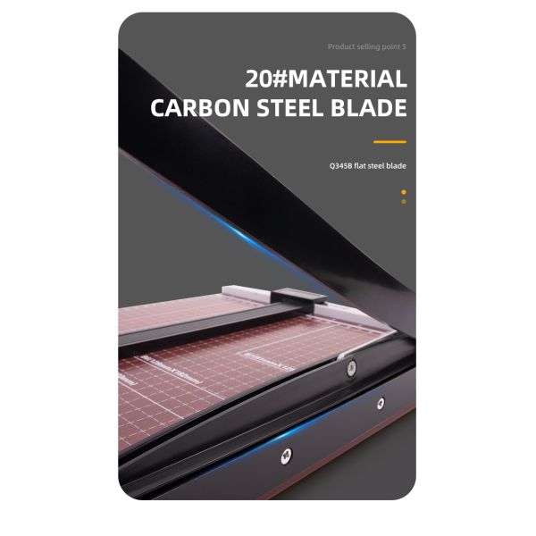 Paper Cutter Professional Design B4 Guillotine Paper Trimmer With Wooden Base