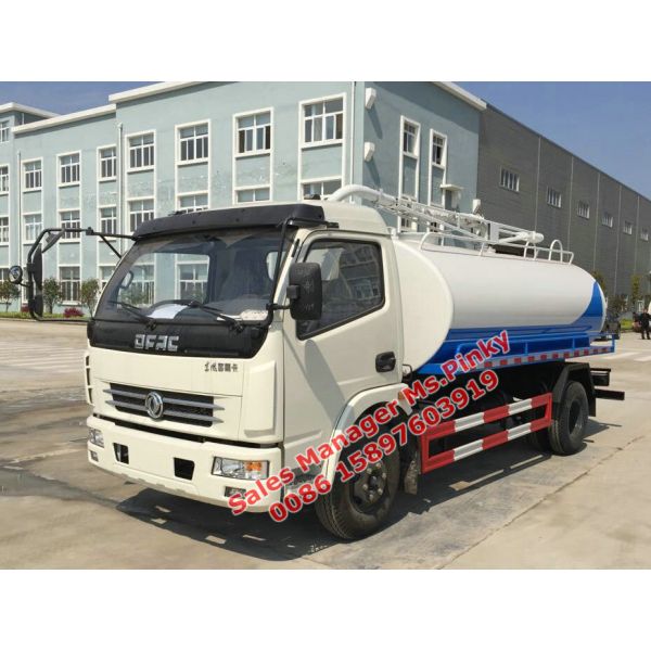 6000Liters Fecal Suction Tanker Truck Vacuum Suction Truck Euro 3 Certificate