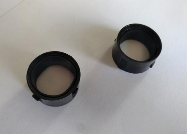 Rubber / ABS Automotive Plastic Parts for Black Light Base 4 Cavity