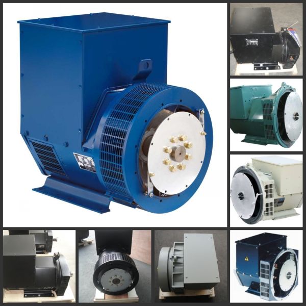60 Hz Brushless Synchronous Generator , 4 Wires AC Brushless Generator