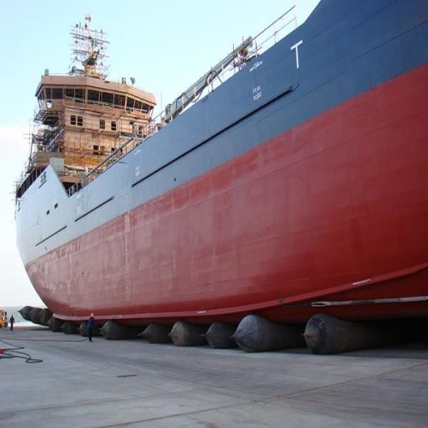 250T/M Marine Salvage Airbags Ship Launching e bolsa a ar de levantamento