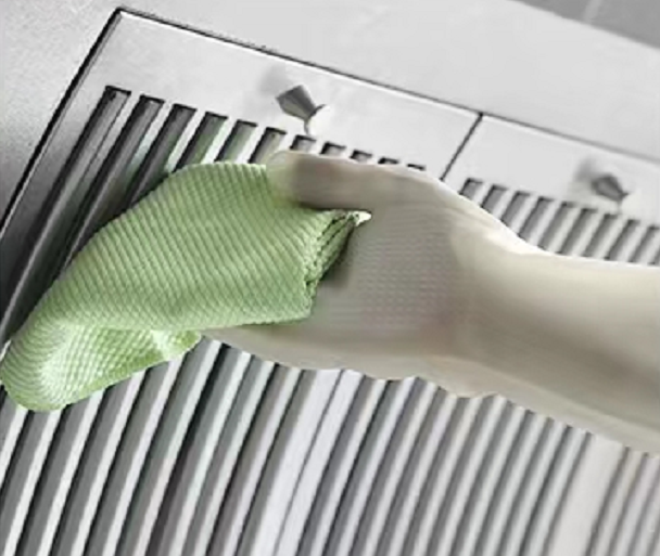 13 Inches Nitrile Dishwashing Gloves 15 Mil Unflock Lining Kitchen Cleaning Gloves