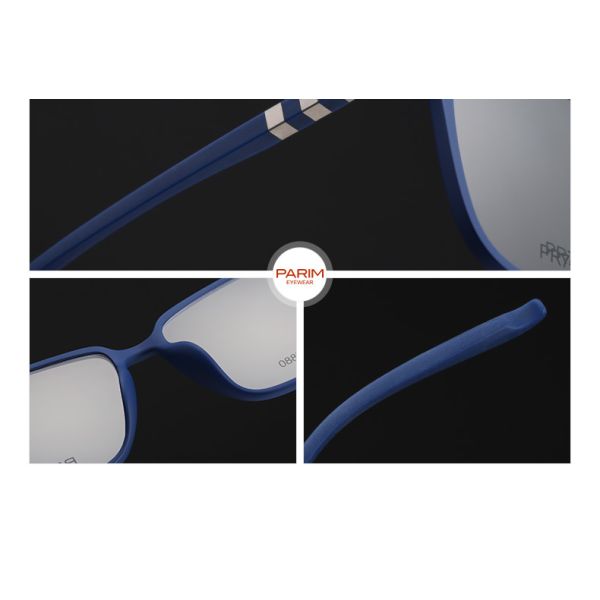 Women Men Prescription Glasses Frames , Colorful Big Metal Spectacle Frame