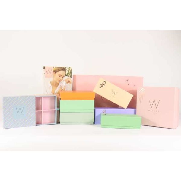 Boîte cosmétique en carton crème personnalisée avec logo imprimé, impression de boîte en papier de maquillage pour les soins de la peau, boîte en carton pour la peau