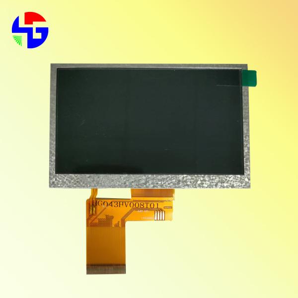 4.3 Inch RGB Interface High Brightness TFT Display 480x272 IPS Full View