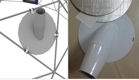 Гостиница Надувный воздушный купол палатка водонепроницаемая кемпинг с ванной