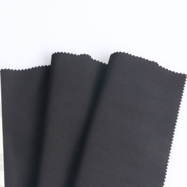 Soft Hand Feeling Custom recycled Fabric 75D Polyester Spandex for garment