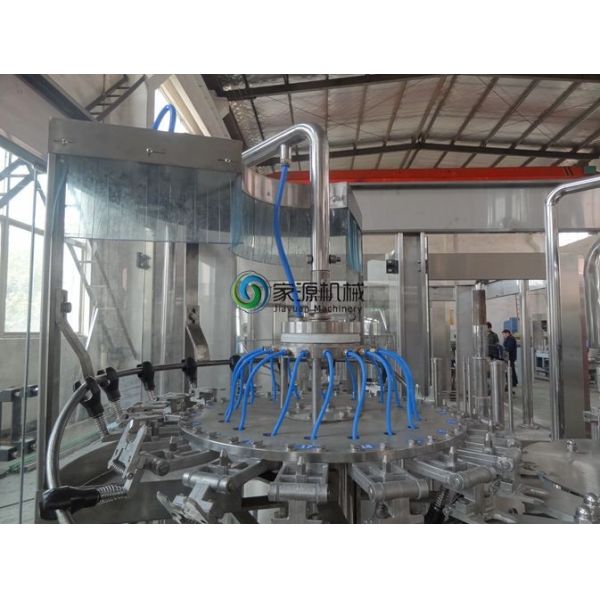 Semi Water Bottle Filling Machine 8.63kw 12000bph - 15000bph