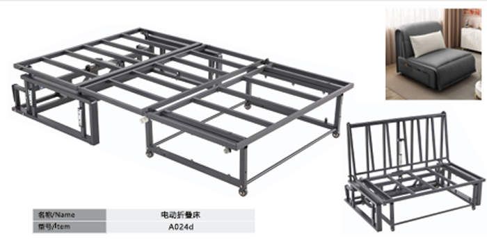 Sofa Bed Frame Sofa Mechanism Bed System Foldable Frame for Space Saving
