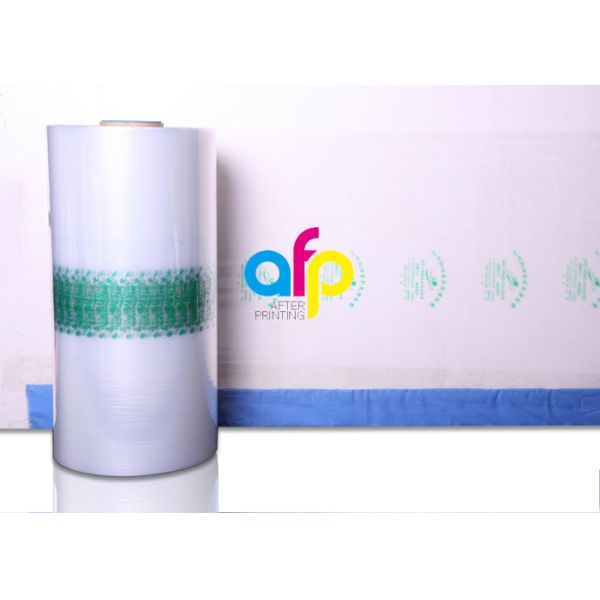 Package Polyolefin Shrink Wrap Tube Film , Soft Moisture Proof Centerfold Shrink Film
