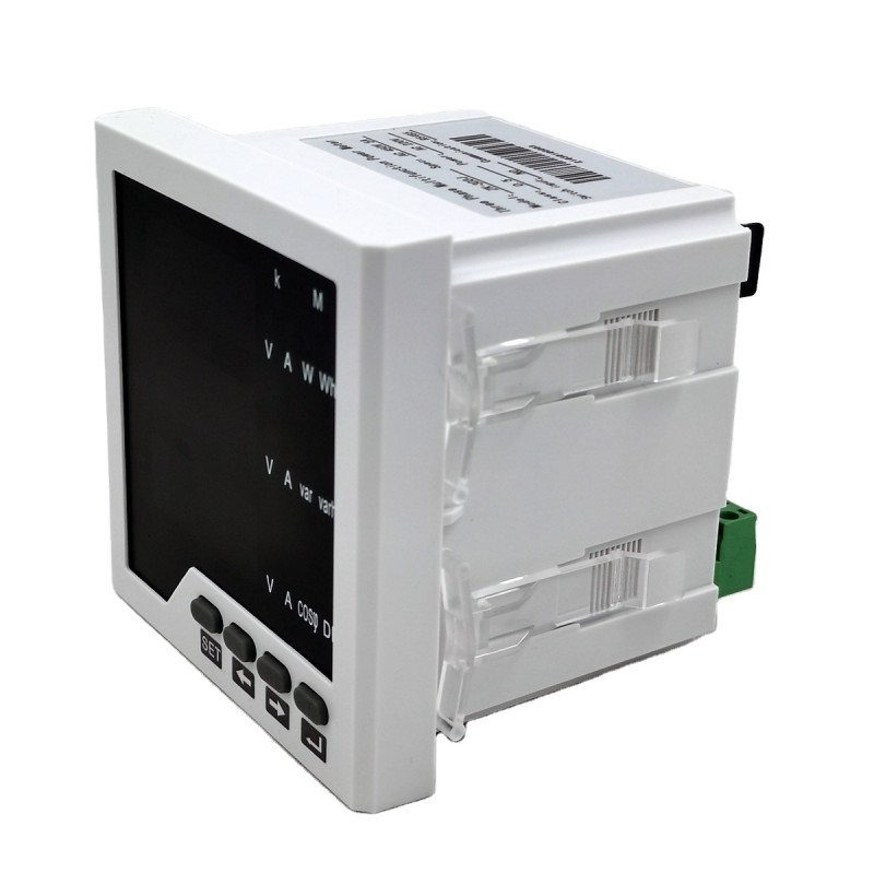 High Quality 96*96 LED Digital Panel Meters Three-Phase Multifunction Electrical Power Meter with RS485 Modbus Technology