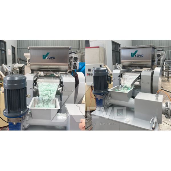 100-200kg/H Small Scale Soap Making Machine Stainless Steel Laundry Toilet Soap Production Line