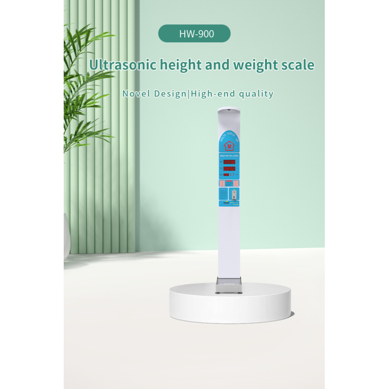 AC100-240V Medical Electronic Height Weight BMI Machine for Ultrasonic Measurement