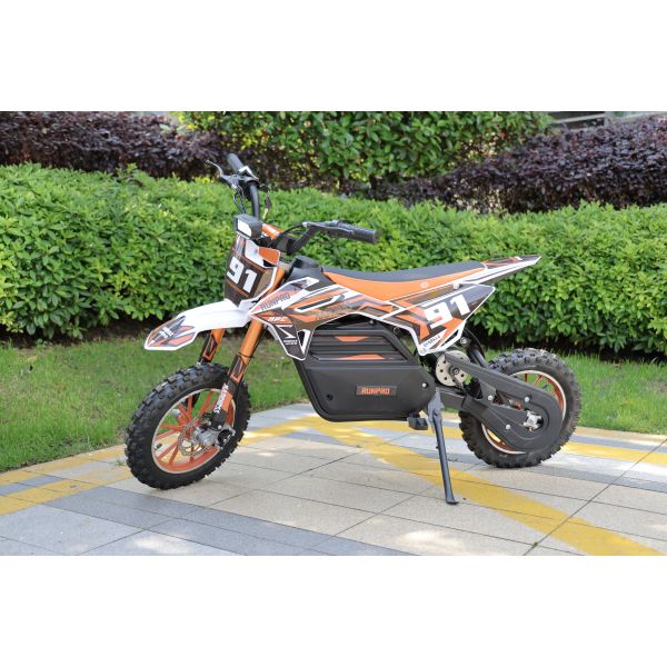 2024 1000W 36V Electric Motorcrossbike for Kids Mini Trail Pocket Dirt Bike Max Load 60kg Battery Lead Acid/Lithium