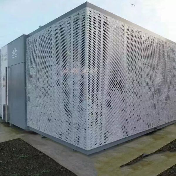 2mm Exterior Aluminum Wall Panel Fireproof Waterproof Office Building