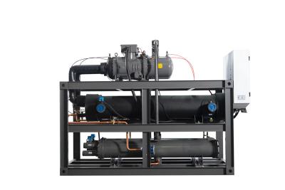 Resfriador industrial refrigerado a água 400 toneladas 480 HP economizador de energia