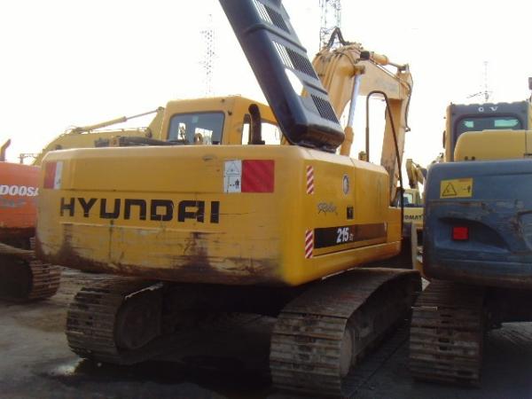 Used hyundai r215-7c excavator for sale