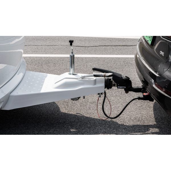 Remorque sur terre campante de lits de la remorque de campeur de famille de climatisation 1-2