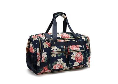 Black Stripe Multifunctional Travel Bag Canvas Unisex OEM ODM
