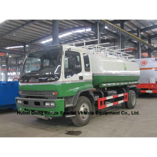 ISUZU oil tanker trucks 16T with Good Quality  fuel pump transport or refuling  oil, diesel, gasoline, kerosene,