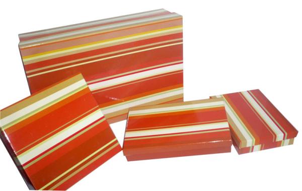 Shining Laminated Keepsake Gift Boxes 30cm x 28cm x 8cm With 1200gsm