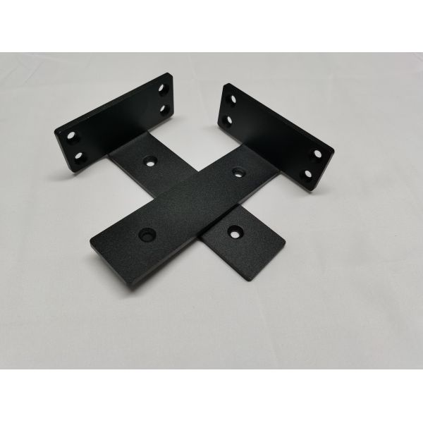 Промышленный стиль односторонний кронштейн с покрытием в порошке из литого железа Рустический промышленный дизайн