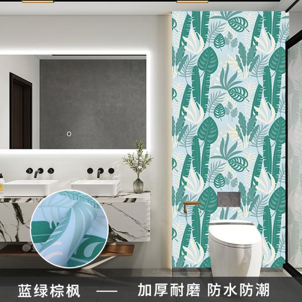61cm/122cm Width Waterproof Peel Stick Vinyl 3D Wall Paper Roll Natural Flower Mural Wallpaper Sticker for Home Decoration