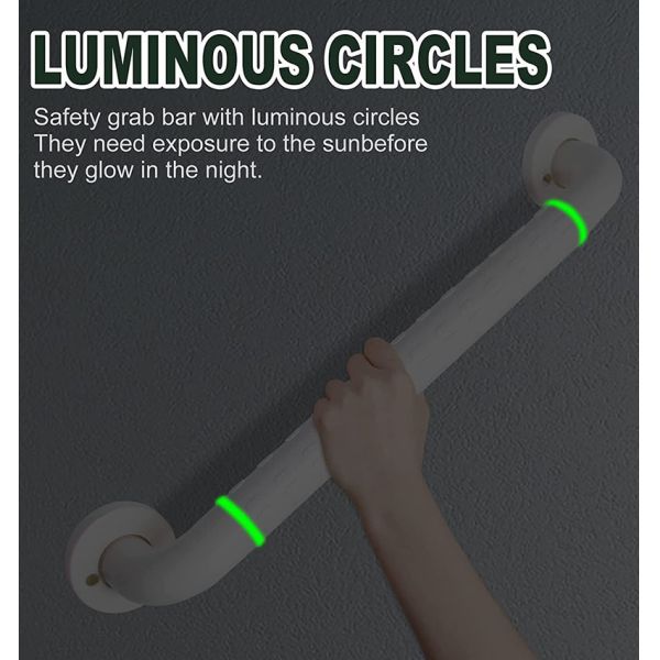 Modern Wall Mount Stainless Steel Grab Bar For Bathtubs Showers Toilet