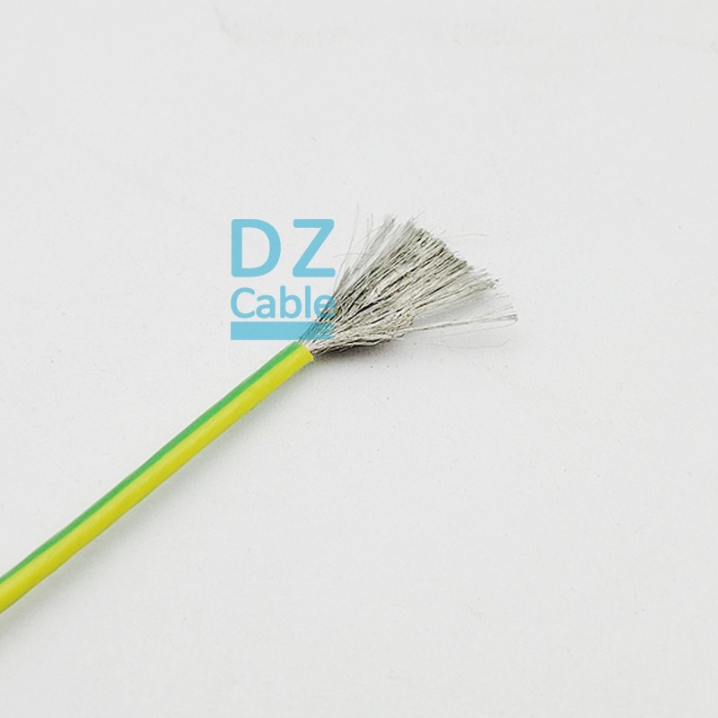 Halogen-free Ground Cable with 250°C Continuous Operation and 450/750V Rated Voltage High Temperature PFA Wire