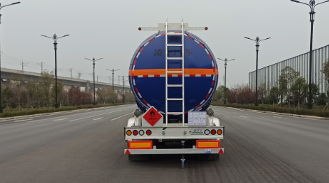 CIMC LINYU 48000 50000Liter Fuel Tank Trailer 3 Axle 48m3 Aluminum Alloy Semi Trailer