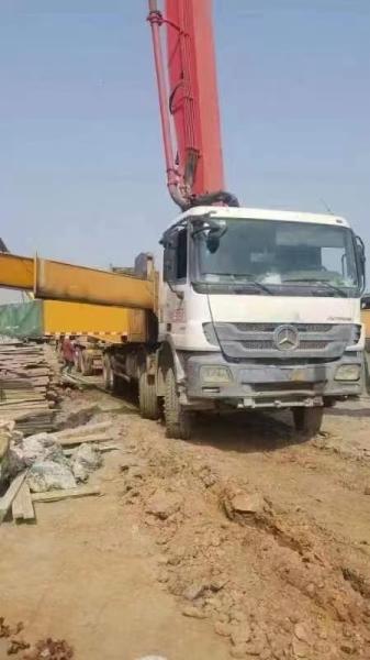 SA Ny 52m Concrete Boom Pump Heavy Equipment Truck Mounted Pump for High Productivity