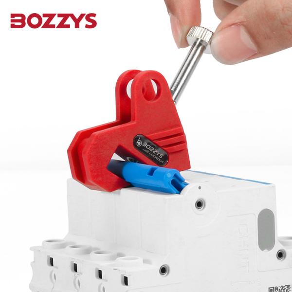 Industrial Multi-Function Electrical Miniature Breaker Lockout device for lockout insulated against the effects of elect