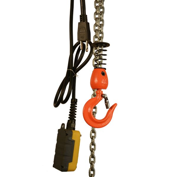 Mini polipasto eléctrico JTHH-C compacto y duradero para el sector de la energía eólica con protección IP55 y opciones de carga de 60 kg a 380 kg