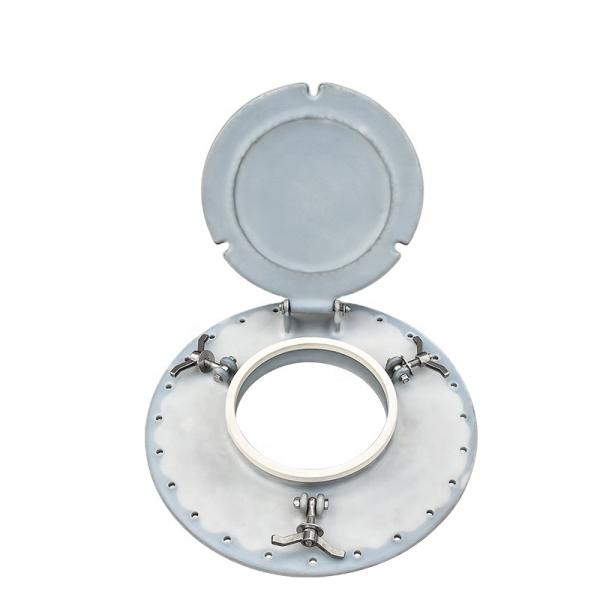 Chemical Vehicle Special DN 500mm Plastic Lined Manhole Cover for Material Inspection
