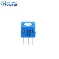3323U 0,5W 1K 5K 10K 100K 500K Ohms Résistant variable à tour unique Potentiomètre de découpage de cermet
