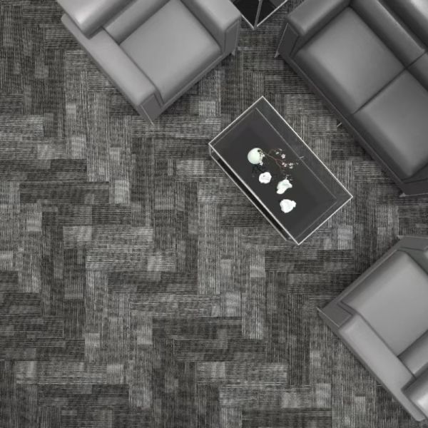 Machine Made Office Carpet Tiles 50x50cm Squares for Office Flooring Solution