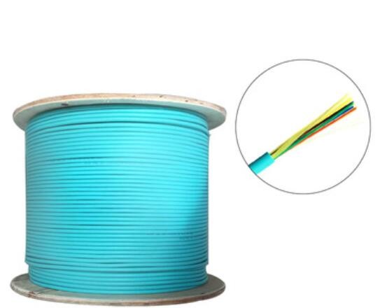 Multimode 4 Core Optical Fiber Cable 10G OM3 Indoor Engineering Telecom Grade