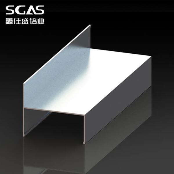 Cleanroom aluminum extrusion profile for prefabricated houses anodized T aluminum profile