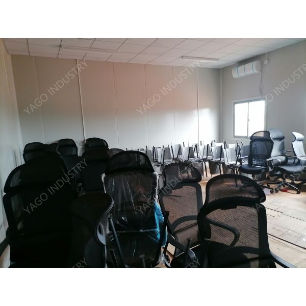Wind Resistant Prefab Medical Buildings Office Staff Accommodation ODM