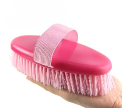 6.75'' Personalised Horse Brush Easy Gripping Matched Elastic Strap Handle